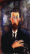 Amedeo Modigliani Portrait of Paul Alexandre in Front of a Window oil painting artist